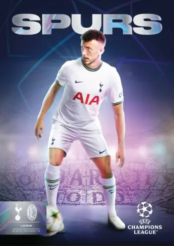 Spurs v AC Milan (08 Mar 2023) Programme