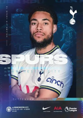 Spurs v Manchester City (05 Feb 2023) Programme