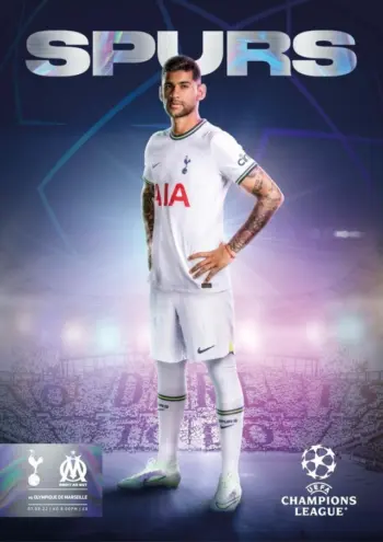 Spurs v Olympique Marseille (07 Sep 2022) Programme