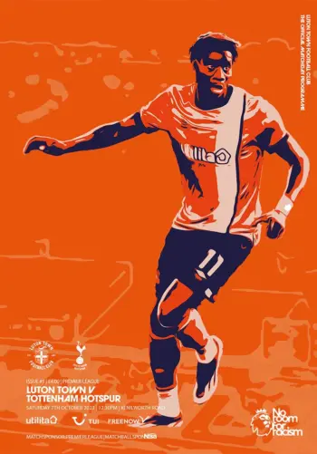Spurs v Luton Town (07 Oct 2023) Programme
