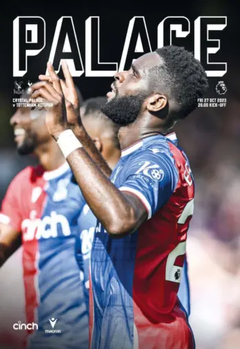 Spurs v Crystal Palace (27 Oct 2023) Programme