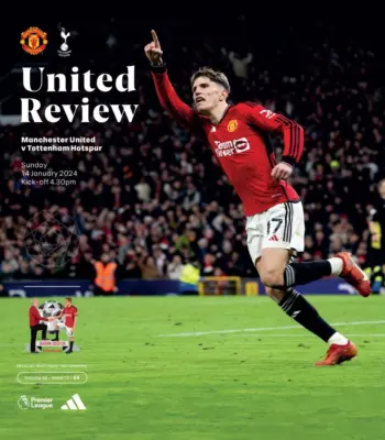 Spurs v Manchester United (14 Jan 2024) Programme