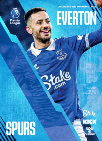 Spurs v Everton FC (03 Feb 2024) Programme