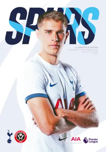 Spurs v Sheffield United (16 Sep 2023) Programme