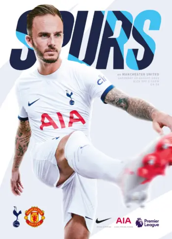 Spurs v Manchester United (19 Aug 2023) Programme