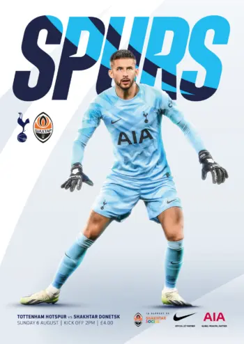 Spurs v Shakhtar Donetsk (06 Aug 2023) Programme