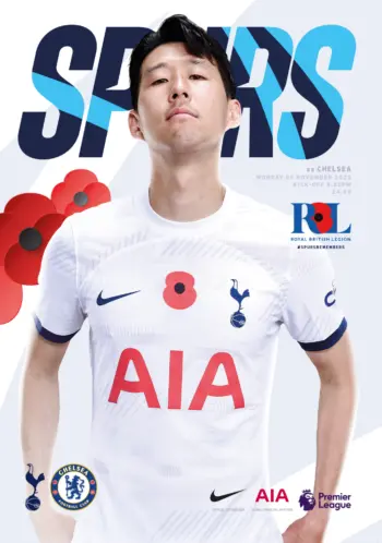 Spurs v Chelsea FC (06 Nov 2023) Programme