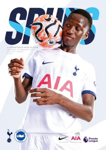 Spurs v Brighton & Hove Albion (10 Feb 2024) Programme