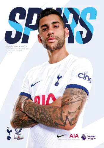 Spurs v Crystal Palace (02 Mar 2024) Programme