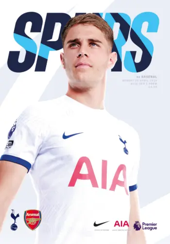 Spurs v Arsenal FC (27 Apr 2024) Programme