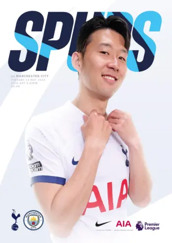 Spurs v Manchester City (14 May 2024) Programme