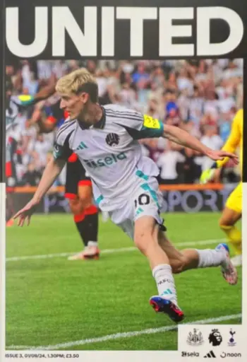 Spurs v Newcastle United (01 Sep 2024) Programme