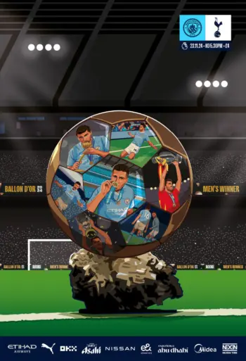 Spurs v Manchester City (23 Nov 2024) Programme