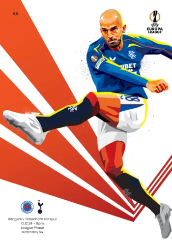 Spurs v Rangers FC (12 Dec 2024) Programme