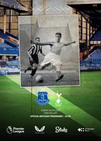 Spurs v Everton FC (19 Jan 2025) Programme
