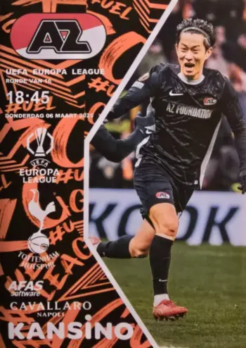 Spurs v AZ Alkmaar (06 Mar 2025) Programme