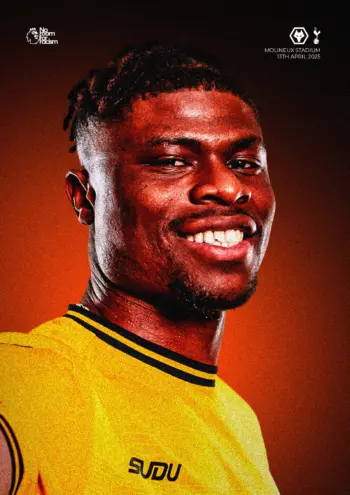 Spurs v Wolverhampton Wanderers (13 Apr 2025) Programme