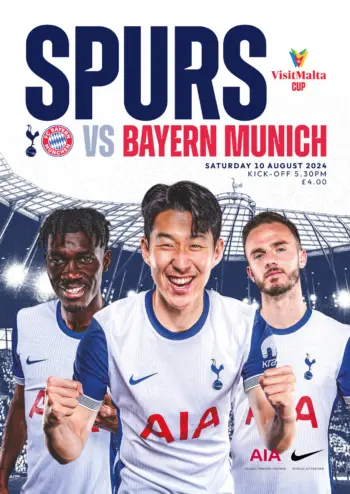 Bayern München - 10 August 2024 Programme