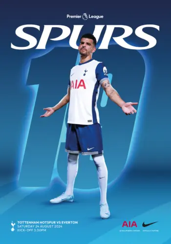 Spurs v Everton FC (24 Aug 2024) Programme