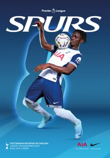Spurs v Chelsea FC (08 Dec 2024) Programme
