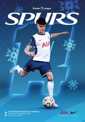 Spurs v Liverpool FC (22 Dec 2024) Programme