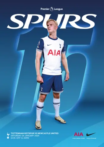 Spurs v Newcastle United (04 Jan 2025) Programme