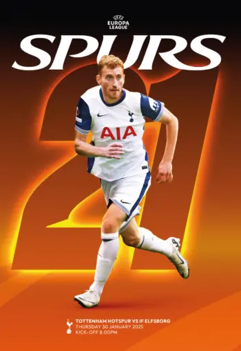 Spurs v IF Elfsborg (30 Jan 2025) Programme