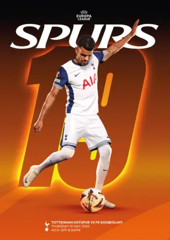 Spurs v FK Bodø/Glimt (01 May 2025) Programme
