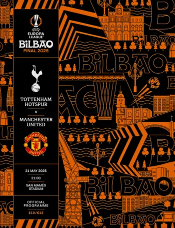 Spurs v Manchester United (21 May 2025) Programme