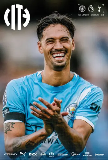 Spurs v Manchester City (23 Aug 2025) Programme
