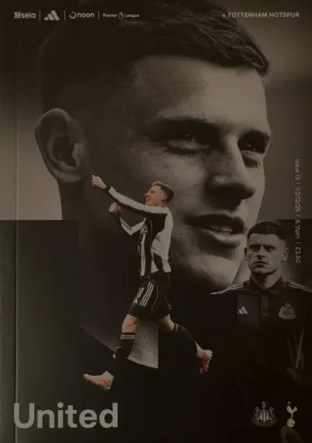 Spurs v Newcastle United (02 Dec 2025) Programme