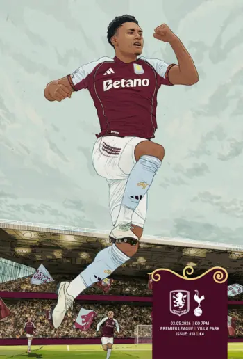 Spurs v Aston Villa (03 May 2026) Programme