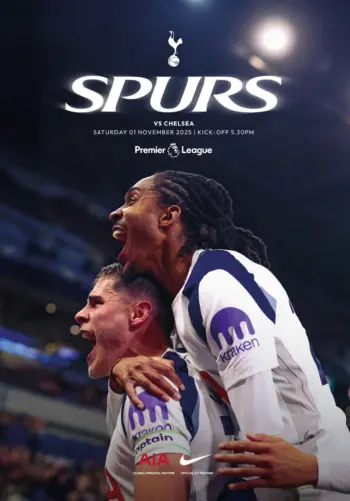 Spurs v Chelsea FC (01 Nov 2025) Programme