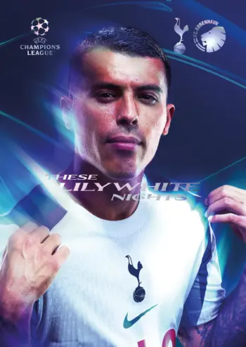 Spurs v FC København (04 Nov 2025) Programme