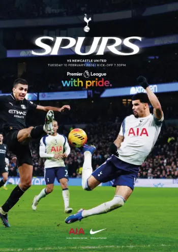 Spurs v Newcastle United (10 Feb 2026) Programme