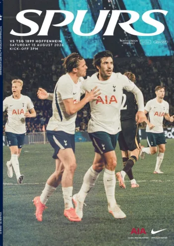 Spurs v TSG 1899 Hoffenheim (15 Aug 2026) Programme