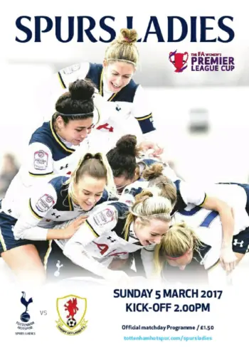 Spurs v Cardiff City (05 Mar 2017) Programme