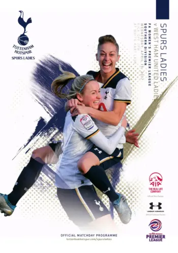 Spurs v West Ham United (19 Apr 2017) Programme