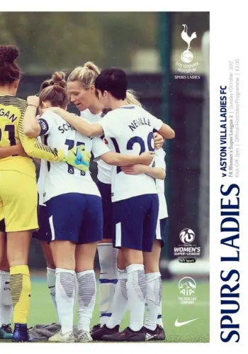 Spurs v Aston Villa (01 Oct 2017) Programme
