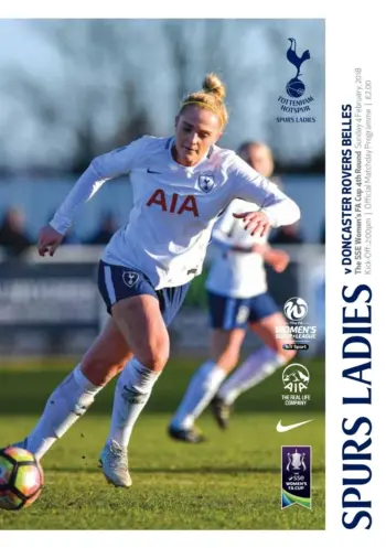 Spurs v Doncaster Rovers (04 Feb 2018) Programme