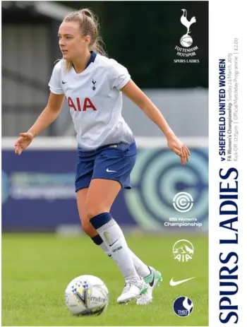 Spurs v Sheffield United (24 Mar 2019) Programme