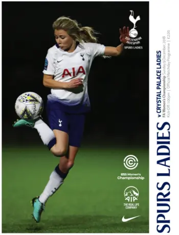 Spurs v Crystal Palace (09 Dec 2018) Programme
