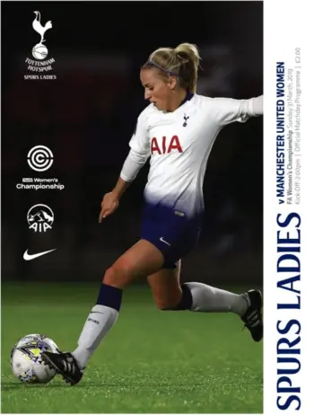 Spurs v Manchester United (31 Mar 2019) Programme