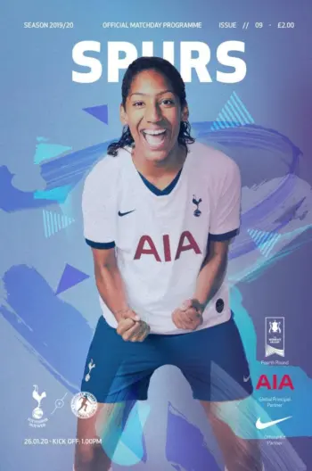 Spurs v Barnsley FC (26 Jan 2020) Programme
