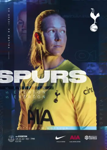 Spurs v Everton FC (14 Dec 2022) Programme