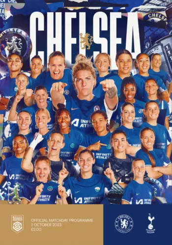 Spurs v Chelsea FC (01 Oct 2023) Programme
