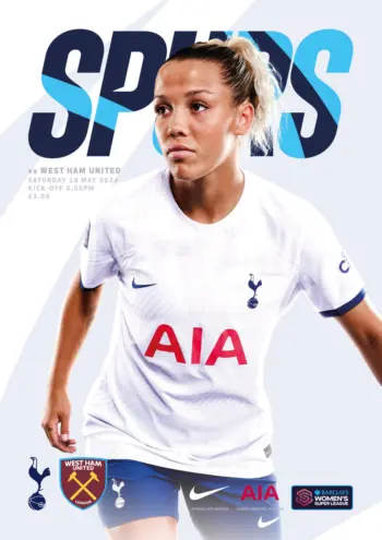 Spurs v West Ham United (18 May 2024) Programme