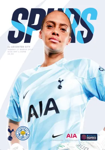 Spurs v Leicester City (17 Mar 2024) Programme