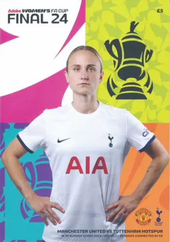 Spurs v Manchester United (12 May 2024) Programme