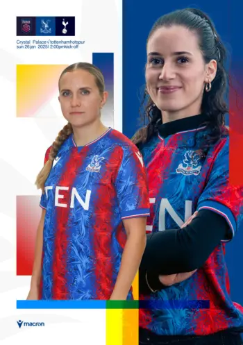Spurs v Crystal Palace (26 Jan 2025) Programme